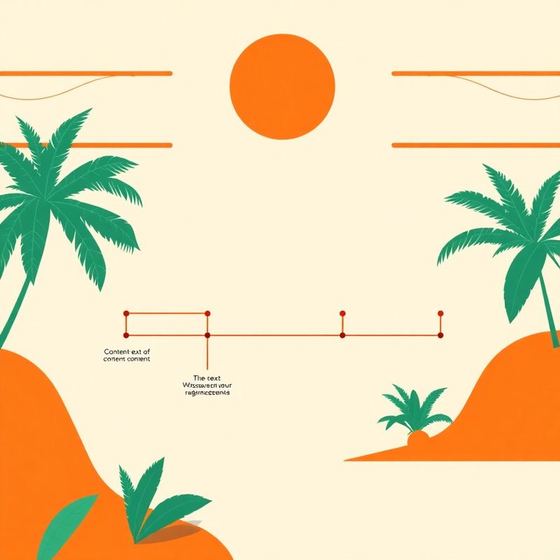 Diagrama editorial de um pipeline de conteúdo em tons terracota e creme
